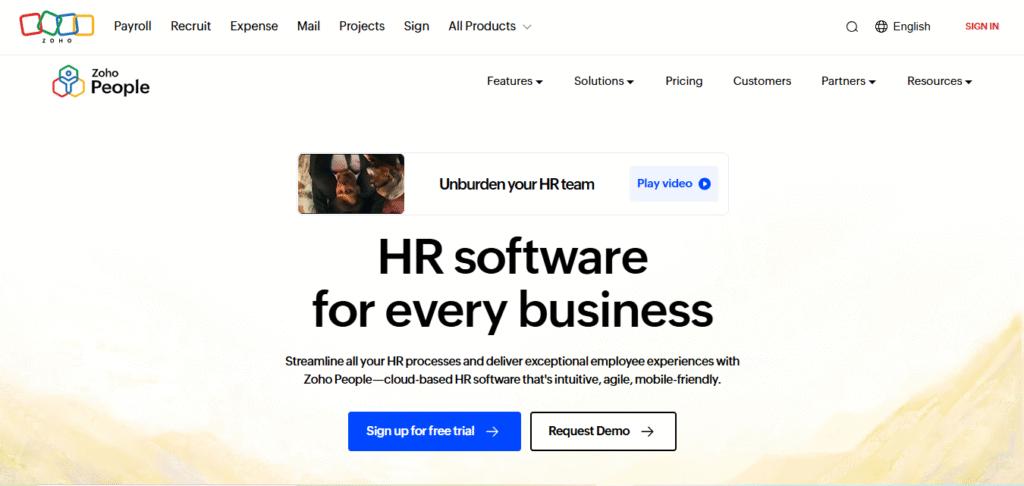 Zoho People Zoho People