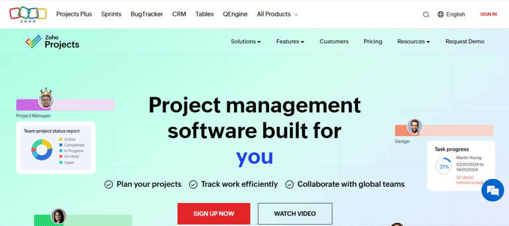 Zoho Projects
