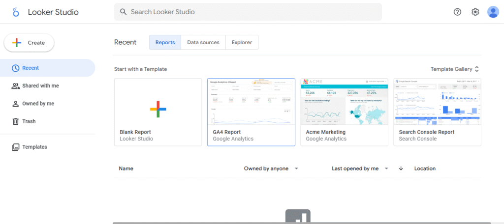 google looker studio
