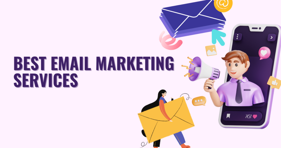 Email marketing concept illustration