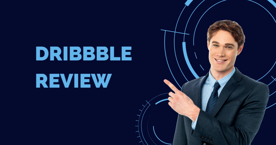 Dribbble review banner.