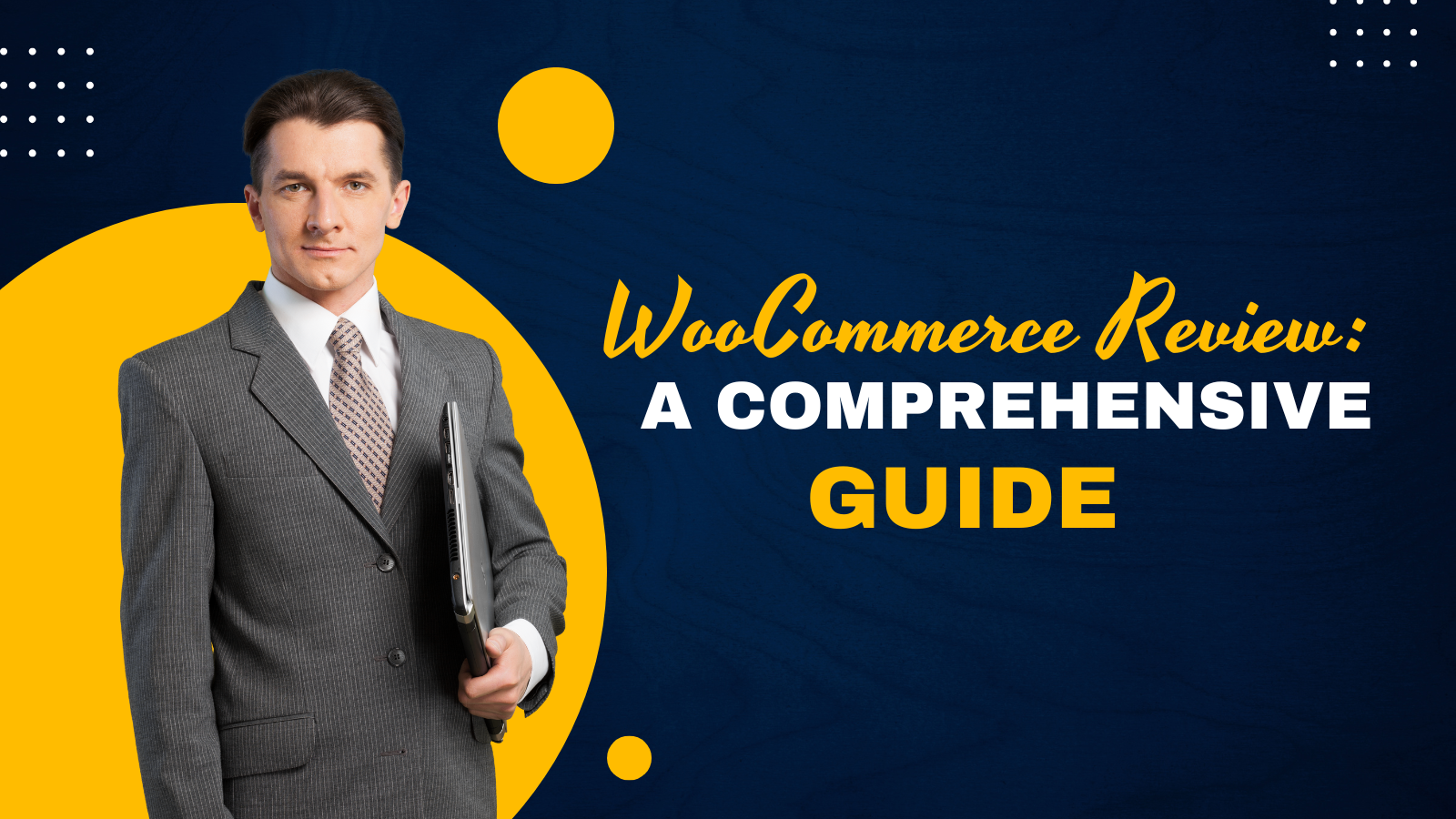WooCommerce review comprehensive guide banner design