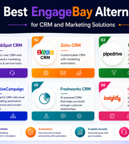 Best 4 EngageBay Alternatives for CRM and Marketing Solutions