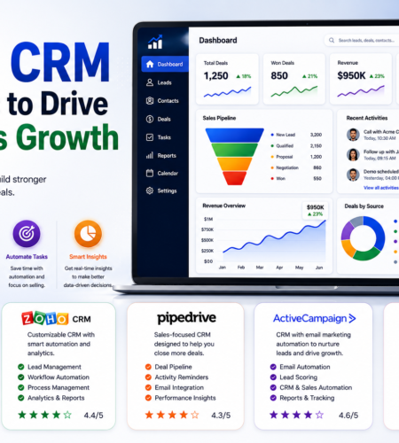 4 Best Sales CRM Software to Drive Business Growth in 2026