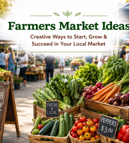 20 FARMERS MARKET IDEAS: Standout Offerings for Your Stall