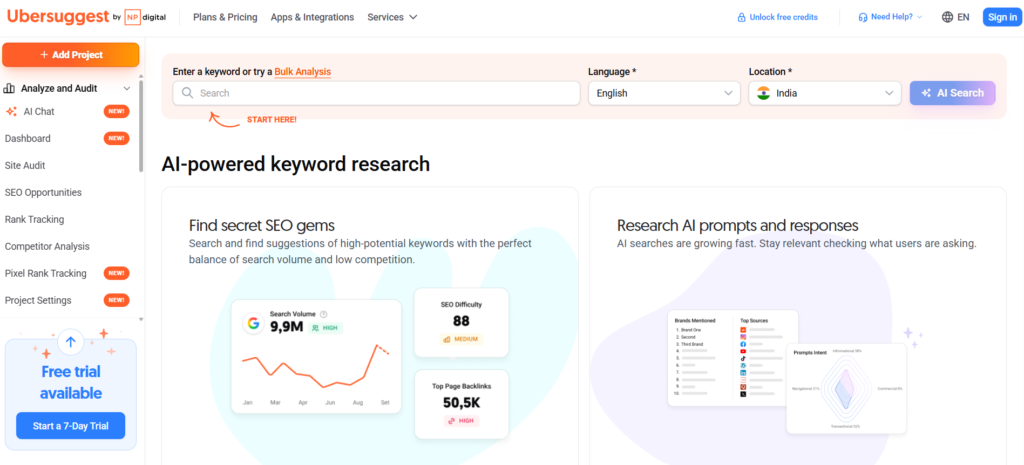 ubersuggest