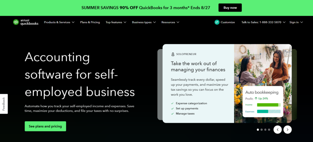 QuickBooks Solopreneur