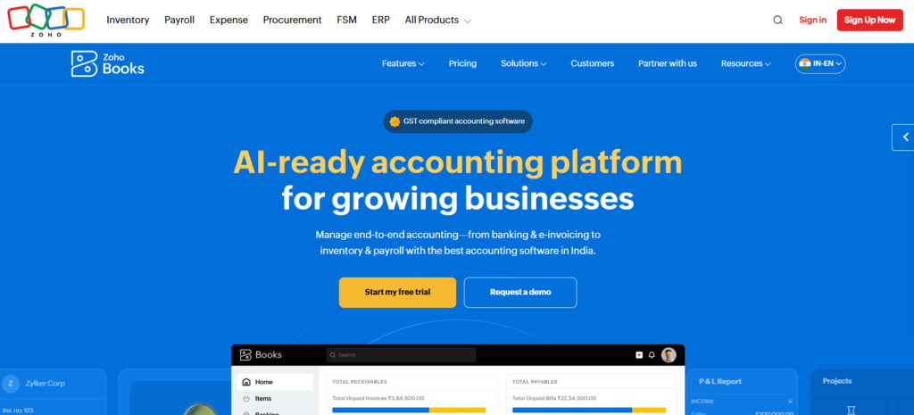 Zoho Books