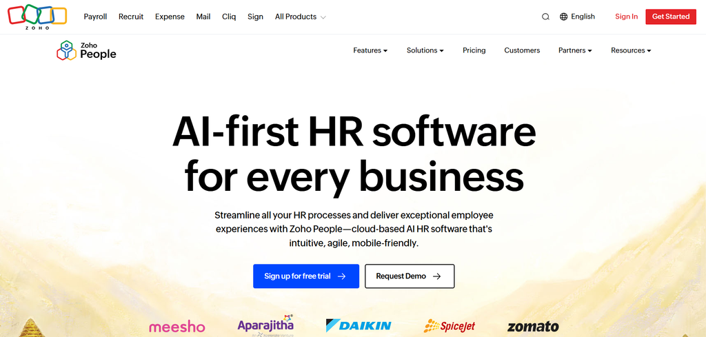 zoho people