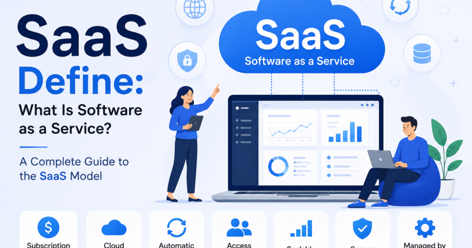 SaaS Define: What Is Software as a Service? (Simple 2026 Guide)